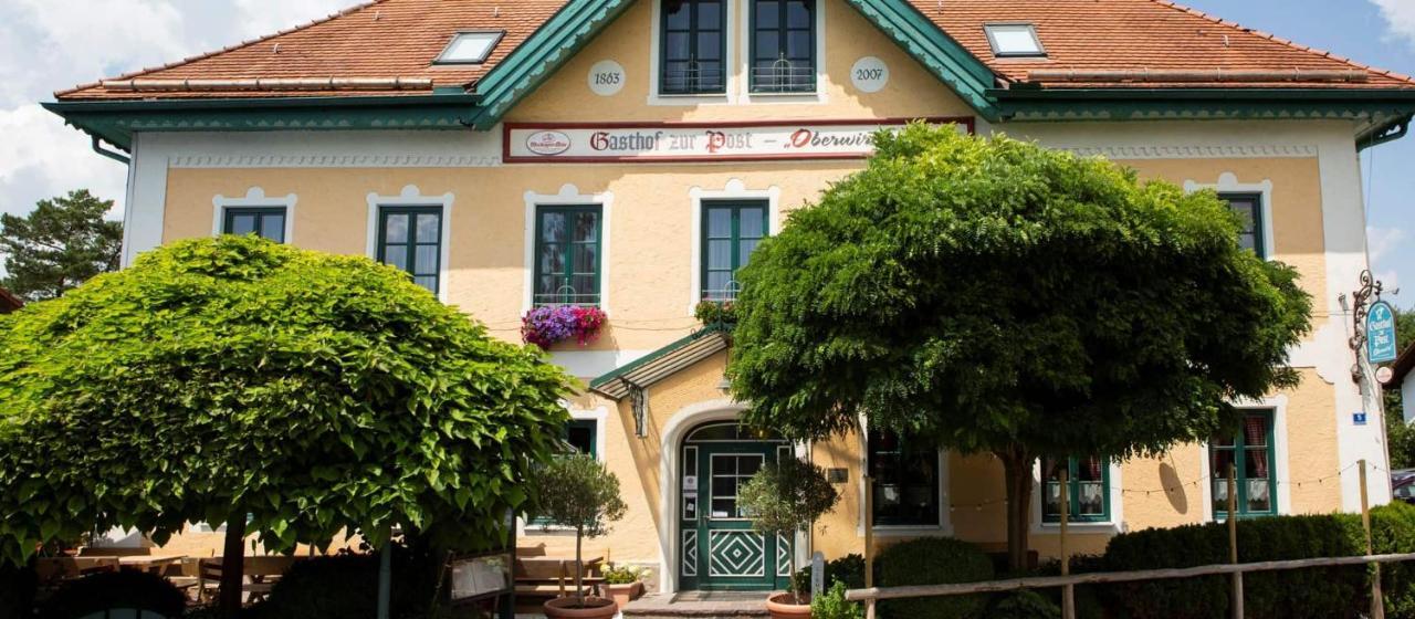 Gasthof Zur Post Oberwirt Chieming Exteriör bild